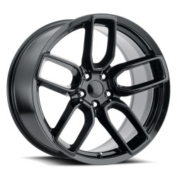 Factory Reproductions 74095151502 FR74 20x9.5 5x115 +15 Hellcat Widebody Replica Wheel in Gloss Black