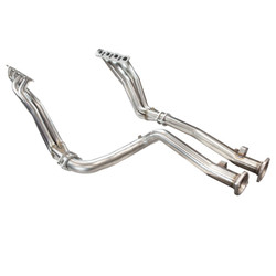 Kooks 3400H410 1-7/8" x 3" Longtube Headers & OEM Racing Mid Pipes for 06-10 Jeep Grand Cherokee SRT8