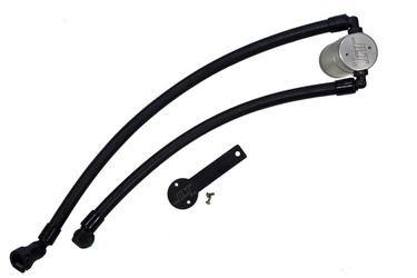 J&L 3071P-C 3.0 Oil Separator Passenger Side Clear Anodized for 21-24 RAM TRX 6.2L HEMI