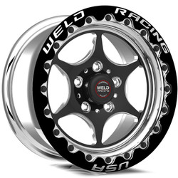 DISCONTINUED WELD Racing S79 RT-S 17x11 6.2" Backspace Black Center Rear Beadlock Wheel for 18-23 Demon, Challenger & Charger SRT Hellcat Redeye & Widebody - 79HB7110W62F