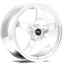 WELD Racing S71 RT-S 20x10 6.8" Backspace Polished Rear Wheel for 05-23 Challenger, Charger, Magnum & 300C SRT8, SRT & Hellcat - 71HP0100W68A