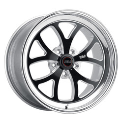 WELD Racing S76 RT-S 15x11 6.5" Backspace Black Center Rear Wheel for 18-23 Demon, Challenger & Charger SRT Hellcat Redeye & Widebody with 15" Brake Conversion - 76MB-511W65C