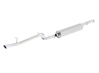 DISCONTINUED BORLA Exhaust Dirt Sport Cat-Back Exhaust System S-Type for 12-18 Jeep Wrangler Unlimited JK 3.6L - 140479