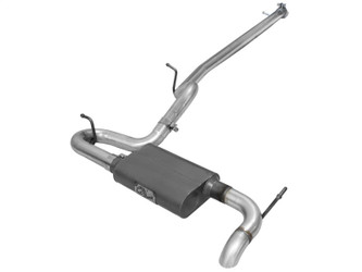aFe Power Scorpion 2-1/2" Aluminized Steel Cat-Back Exhaust System for 07-18 Jeep Wrangler Unlimited JK 3.8/3.6L - 49-08042-1
