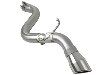 aFe Power MACH Force-Xp 2-1/2" 409 Stainless Steel Hi-Tuck Axle-Back Exhaust System Polished Tip for 18-Current Jeep Wrangler JL & Wrangler Unlimited JL 2.0T/3.6L - 49-48070-1P