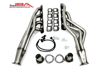 DISCONTINUED JBA Performance Exhaust 1-3/4" Long Tube Headers Raw 409 Stainless Steel for 06-19 Dodge & RAM 1500 5.7L - 6962S
