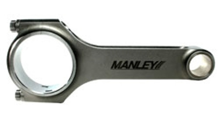 Manley 5.7L 6.240" (Stock Stroke) Steel H-Beam Connecting Rods (24mm Pin) w/ ARP8740 Rod Bolts (Set of 8) - 14086-8