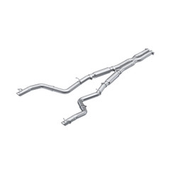 MBRP Street Profile 3" Dual Rear Stainless Steel Cat-Back for 15-16 Dodge Charger 5.7L - S7119304