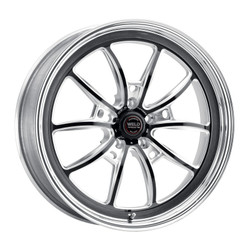 WELD Racing S80 RT-S 15x10 6.5" Backspace Black Center Rear Wheel for 05-23 Challenger, Charger, Magnum & 300C R/T, SRT8, SRT & Hellcat with 15" Brake Conversion - 80MB-510W65C