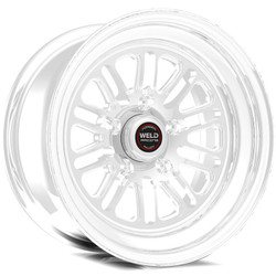 DISCONTINUED WELD Racing S72 RT-S 17x5 2.2" Backspace Polished Front Wheel for 05-14 Challenger, Charger, Magnum & 300C SRT8 & 15-23 Scat Pack - 72HP7050W22A