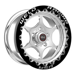 DISCONTINUED WELD Racing S79 RT-S 17x11 5.8" Backspace Polished Rear Beadlock Wheel for 18-23 Demon, Challenger & Charger SRT Hellcat Redeye & Widebody - 79MP7110W58F