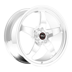 WELD Racing S71 RT-S 20x7 4.3" Backspace Polished Front Wheel for 05-23 Challenger, Charger, Magnum & 300C SRT8, SRT & Hellcat - 71HP0070W43A