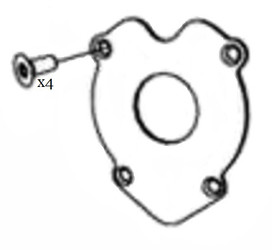 MOPAR 53022178AE 06102205AA Camshaft Thrust Plate & Hardware for 09-23 5.7L & 11-23 6.4L