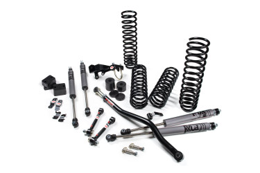 JKS Manufacturing JSPEC103KFP 2.5" J-Venture Suspension System FOX 2.0 Performance Shocks for 07-18 Jeep Wrangler JK 2 Door