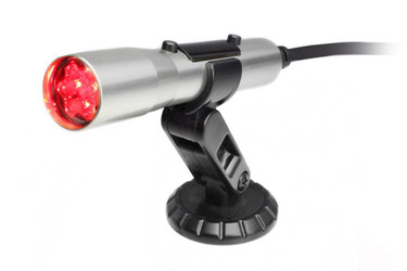 DISCONTINUED Sniper Stand Alone CAN Shift Light OBD-II Plug Silver Tube Red LED - 840004-1