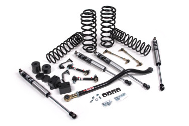 JKS Manufacturing JSPEC132KFP 3" J-Venture Lift kit FOX 2.0 Performance Shocks Standard Rate Coils for 18-Current Jeep Wrangler JL 2 Door