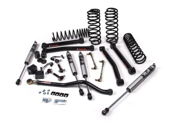 JKS Manufacturing JSPEC163KFP 2.5" J-Konnect Lift Kit FOX 2.0 Performance Shocks for 20-Current Jeep Wrangler Unlimited JL 4 Door 3.0L Diesel