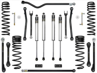 ICON Vehicle Dynamics K22105T 2.5" Stage 5 Suspension System Tubular Control Arms for 20-Current Jeep Gladiator JT