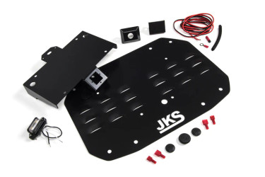 JKS Manufacturing JKS8215 Tailgate Vent Cover License Plate & Camera Mount for 18-Current Jeep Wrangler JL