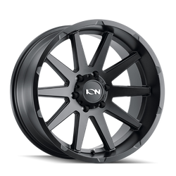 ION Wheels 143-2983MB 143 20x9 5" Backspace Matte Black Wheel for 19-25 RAM 1500, TRX & RHO
