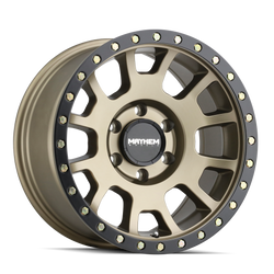 Mayhem Wheels 8302 Scout 20x9 5" Backspace Matte Gold Wheel for 19-Current RAM 1500 & TRX - 8302-2983MGD