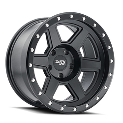 Dirty Life 9315-7973MB12 9315 Compound 17x9 4.53" Backspace Matte Black Wheel for 07-18 Jeep Wrangler JK, 18-24 Wrangler JL & 20-24 Gladiator JT