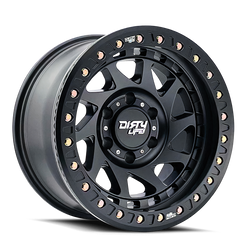 Dirty Life 9313-7973MB12 9313 Enigma Race 17x9 4.53" Backspace Matte Black Beadlock Wheel for 07-18 Jeep Wrangler JK, 18-24 Wrangler JL & 20-24 Gladiator JT