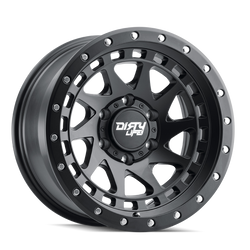 Dirty Life 9311-7973MB12 9311 Enigma Pro 17x9 4.53" Backspace Matte Black Wheel for 07-18 Jeep Wrangler JK, 18-24 Wrangler JL & 20-24 Gladiator JT