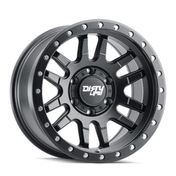 Dirty Life 9309-7973MB12 9309 Canyon Pro 17x9 4.53" Backspace Matte Black Wheel for 07-18 Jeep Wrangler JK, 18-24 Wrangler JL & 20-24 Gladiator JT