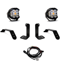 Baja Designs 447658 LP4 Pro Bumper Light Kit Clear Switch Controlled for 18-Current Jeep Wrangler JL & Gladiator JT