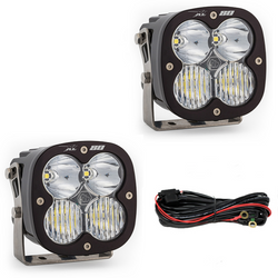 Baja Designs 447668 XL80 Bumper Light Kit Clear Switch Controlled for 18-24 Jeep Wrangler JL & Gladiator JT with OEM Rubicon Metal Bumper