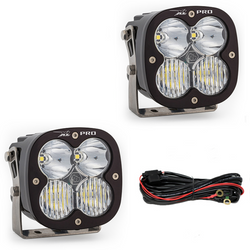 Baja Designs 447668 XL Pro Bumper Light Kit Clear Switch Controlled for 18-24 Jeep Wrangler JL & Gladiator JT with OEM Rubicon Metal Bumper