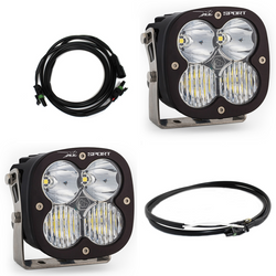 Baja Designs 447667UP XL Sport Bumper Light Kit Clear OE Aux Switch Controlled for 18-24 Jeep Wrangler JL & Gladiator JT with OEM Rubicon Metal Bumper