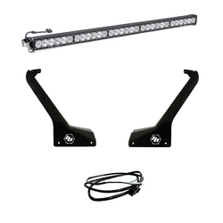 Baja Designs 447666UP OnX6+ 50" Roof Mount Light Kit OE Aux Switch Controlled for 18-Current Jeep Wrangler JL & Gladiator JT