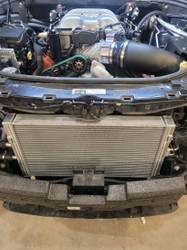 DISCONTINUED Karma Racing Products Low Temperature Heat Exchanger for 18-21 Jeep Grand Cherokee Trackhawk, 2021 & 23-25 Durango SRT Hellcat 6.2L HEMI