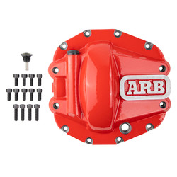 ARB 0750012 Rear M220 Differential Cover Red for 18-Curren Jeep Wrangler JL & Gladiator JT Rubicon