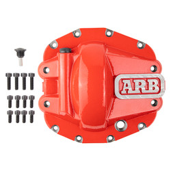 ARB 0750011 Front M210 Differential Cover Red for 18-Curren Jeep Wrangler JL & Gladiator JT Rubicon