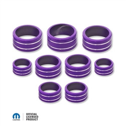American Brother Designs Interior Knob Covers for 06-10 Charger - ABD-3144KC