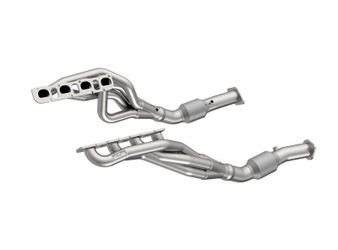 Kooks 3521H640 2" x 3" Longtube Headers & OEM H.O. GREEN Catted Mid Pipes for 21-24 RAM TRX 