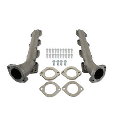 Hooker BlackHeart Low Profile Exhaust Manifolds with 2.5" Outlets Natural Cast for Gen III Hemi Swap - BHS582