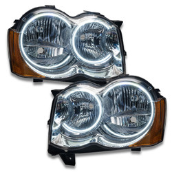 Oracle 7068-001 Pre-Assembled Headlights Non-HID White for 08-10 Jeep Grand Cherokee