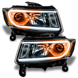 Oracle 7186-023 Pre-Asembled Headlights Non-HID Amber White for 14-15 Jeep Grand Cherokee
