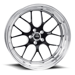 DISCONTINUED WELD Racing S77 RT-S 17x8 5.2" Backspace Black Center Front or Rear Wheel for 05-23 Challenger, Charger, Magnum & 300C SRT8, SRT & Hellcat - 77HB7080W52A