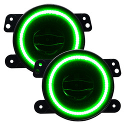 Oracle 5846-004 High Performance 20W LED Halo Fog Lights Green for 10-24 Jeep Wrangler JK, JL & Gladiator JT