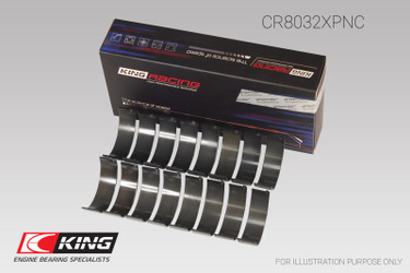 King CR8032XPNCSTDX Connecting Rod Bearing Set Size STDX for 5.7/6.1L HEMI
