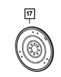 MOPAR 05038113AD Flywheel for 09-23 Challenger 