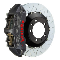 Brembo GTS Front Big Brake System with 6 Piston Calipers & 355mm Type 3 Rotors for 05-10 Challenger, Charger, Magnum & 300 3.5/5.7L RWD - 1M3.8027AS