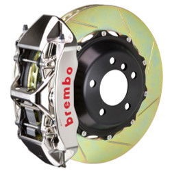 Brembo GTR Front Big Brake System with 6 Piston Calipers & 355mm Slotted Rotors for 05-10 Challenger, Charger, Magnum & 300 3.5/5.7L RWD - 1M2.8027AR