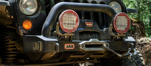ARB 3450430 Stubby Bumper Bar Textured Black for 07-18 Jeep Wrangler JK
