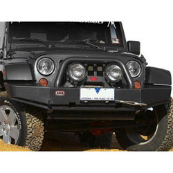 ARB 3450250 Winch Rock Bar Textured Black for 07-18 Jeep Wrangler JK